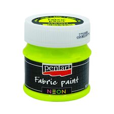 Culori textile 50 ml, Galben Neon Pentart P20176 - Papet