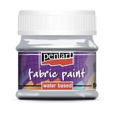 Culori textile 50 ml, Gri Pentart P3476/7 - Papet