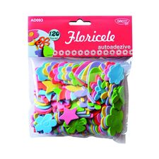 Accesorii craft Daco floricele spuma AA AD093 - Papet