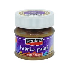 Culori textile 50 ml Hazelnut, Pentart P16408 - Papet