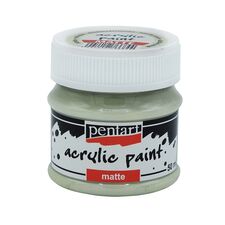 Culoare acrilica mata, 50 ml, PENTART Matte, ALEGE CULOAREA: Nimbus - Papet