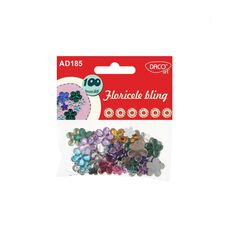 Accesorii craft Daco floricele bling AD185 - Papet