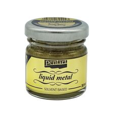 Foita lichida- metal lichid Gold 30 ml Pentart P21079 - Papet