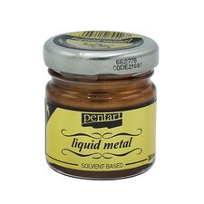 Foita lichida- metal lichid Cooper 30 ml, Pentart P21081 - Papet
