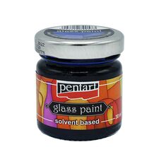 Culori sticla si vitraliu 30 ml Albastru Pentart P0780 - Papet