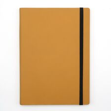 Agenda cu elastic A5 Velvet aurie 11620612 - Papet