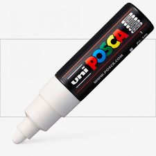 Marker Uni PC-7M POSCA 4.5-5.5 mm, Alb - Papet