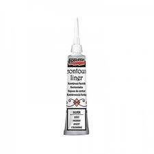 Contur liner 3D acrilic silver 20 ml Pentart P2462 - Papet
