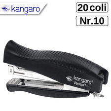 Capsator 20 coli, KANGARO Vertika-10 Negru - Papet