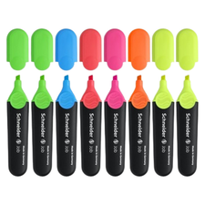 Textmarker SCHNEIDER Job, 8 buc/set - Papet