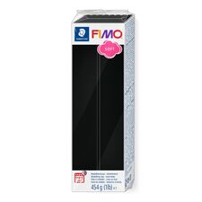 Lut polimeric Fimo Soft Black, 454g STH-8021-9 - Papet