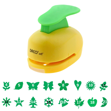Perforator Hobby 1.8 cm,  diverse forme, DACO, Model: Fluture 6 - Papet
