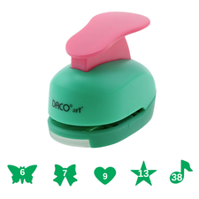 Perforator Hobby 2.5 cm, diverse forme, DACO, Model: Fluture 6 - Papet
