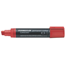Marker permanent STAEDTLER Lumocolor 388, varf tesit 2-12 mm, ALEGE CULOAREA: Rosu - Papet