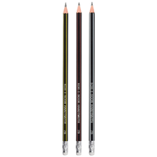 Creion cu radiera, KOH-I-NOOR, extra flexibil, 2B - Papet