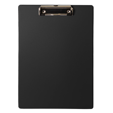 Clipboard simplu plastifiat A4, OPTIMA, ALEGE CULOAREA: Negru - Papet