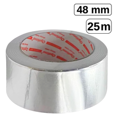 Banda adeziva din aluminiu, 48 mm x 25 m, OPTIMA - Papet