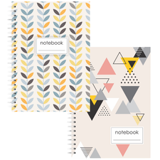 Caiet A4 cu spirala, 140 file, ARHI DESIGN, ALEGE LINIATURA: Matematica - Papet