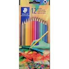 Creioane colorate STAEDTLER Multiverse 2, hexagonale, 12 culori/set - Papet