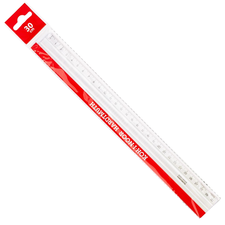 Rigla 30 cm, plastic, KOH-I-NOOR - Papet