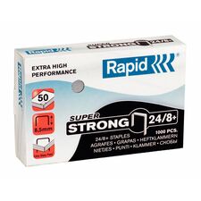 Capse 24/8+, 1000 buc/cutie RAPID Super Strong - Papet