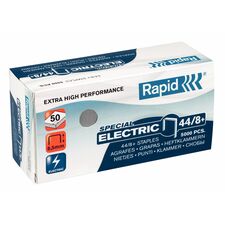Capse 44/8+ pentru capsator electric, 5000 buc/cutie, RAPID Special Electric STRONG - Papet