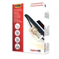 Folie laminare 83x113 mm, 125 microni, 100 buc/top, FELLOWES - Papet