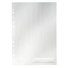 Mapa plastic A4 cu perforatii, 40 coli, 5 buc/set, LEITZ CombiFile - Papet