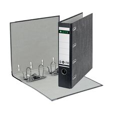 Biblioraft marmorat A5 landscape, 8cm, 2 mecanisme, deschidere 180 grade, LEITZ - Papet