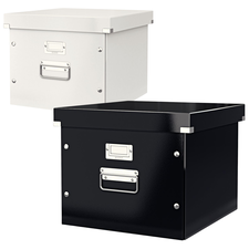 Cutie arhivare dosare suspendabile, LEITZ Click and Store, ALEGE CULOAREA: Alb - Papet