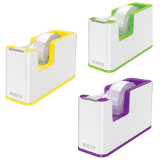 Dispenser de birou, banda adeziva 19 mm, LEITZ WOW, ALEGE CULOAREA: Mov - Papet