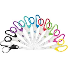 Foarfeca ergonomica 20.5 cm, LEITZ WOW Titanium, ALEGE CULOAREA: Alb - Papet