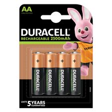 Acumulatori DURACELL 1.2V AA LR6 Ni-MH, 4 buc/blister, 2500mAh, preincarcati - Papet