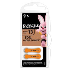 Baterii aparat auditiv 13A 290mAh 1.4V, DURACELL, 6 buc/set - Papet