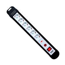 Prelungitor cu intrerupator, 5 m, 6 prize si protectie, 3680W, 16A, TED Electric - Papet