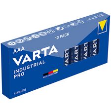 Baterie alcalina VARTA Industrial Pro AAA LR3, 1.5V, 10 buc/set - Papet