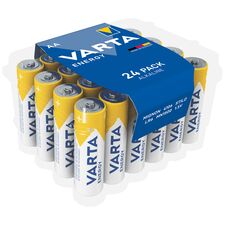 Baterie alcalina VARTA Energy AA LR6, 1.5V, 24 buc/set - Papet