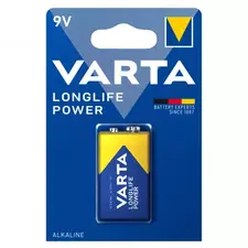 Baterie alcalina VARTA Longlife Power 6LR61 9V - Papet