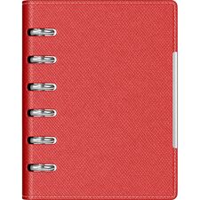 Agenda nedatata, cu 6 inele, 11x14 cm, PRECISION Alicante, Rosu - Papet