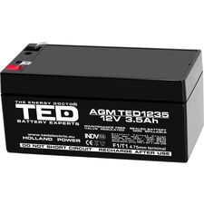Acumulator AGM VRLA 12V, 3.5 Ah, dimensiuni 134 x 67 x 62 F1, TED Electric - Papet