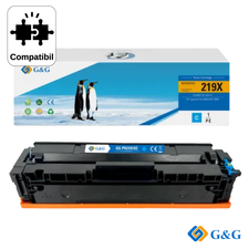 Cartus toner compatibil G&G Cyan W2191X, pentru HP Color LaserJet Pro MFP 3302fdw, 2.500 pagini - Papet