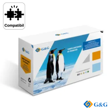 Cartus toner compatibil G&G Black Patent Free CF280A 80A, pentru HP LaserJet Pro 400 M401A, 2.700 pagini - Papet