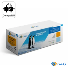 Cartus toner remanufacturat G&G Cyan Q6001A, pentru HP LaserJet 2600N, 2.000 pagini - Papet