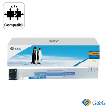 Cartus toner remanufacturat G&G Yellow W9102MC, pentru HP Color LaserJet MFP E77422dn, 20.000 pagini - Papet