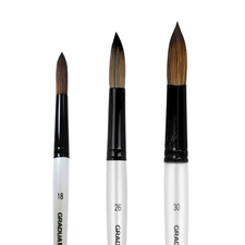 Pensula rotunda cu par ponei, Round wash, diverse marimi, Graduate DALER ROWNEY, Alege varianta: 18 - Papet