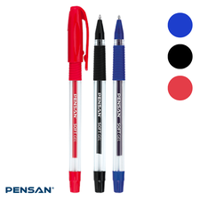 Pix cu gel fara mecanism 0.7mm, PENSAN Soft Gel, ALEGE CULOAREA: Rosu - Papet