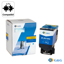 Cartus toner compatibil G&G Cyan 71B20C0, pentru Lexmark CS317DN, 2.300 pagini - Papet