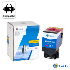 Cartus toner compatibil G&G Magenta 71B20M0, pentru Lexmark CS317DN, 2.300 pagini - Papet