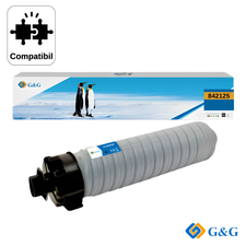 Cartus toner compatibil G&G Black 842125, pentru Ricoh MP 3554SP, 24.000 pagini - Papet