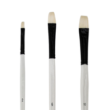 Pensula lata par de porc, diverse marimi, Graduate DALER ROWNEY, Alege varianta: 2 - Papet